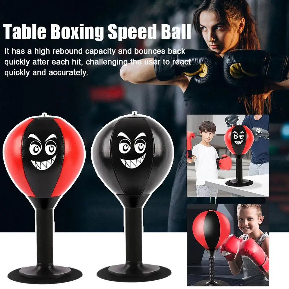 Desktop Punch Ball Stress Buster Toy | Toki Toy Box