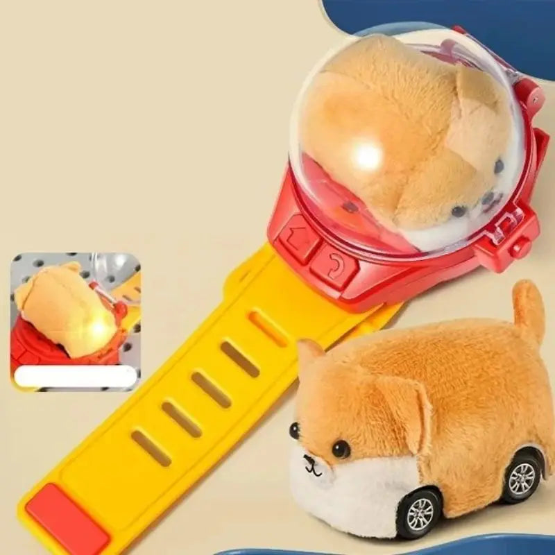 Mini RC Watch Car for Kids | USB Racing Toy - Toki Toy Box