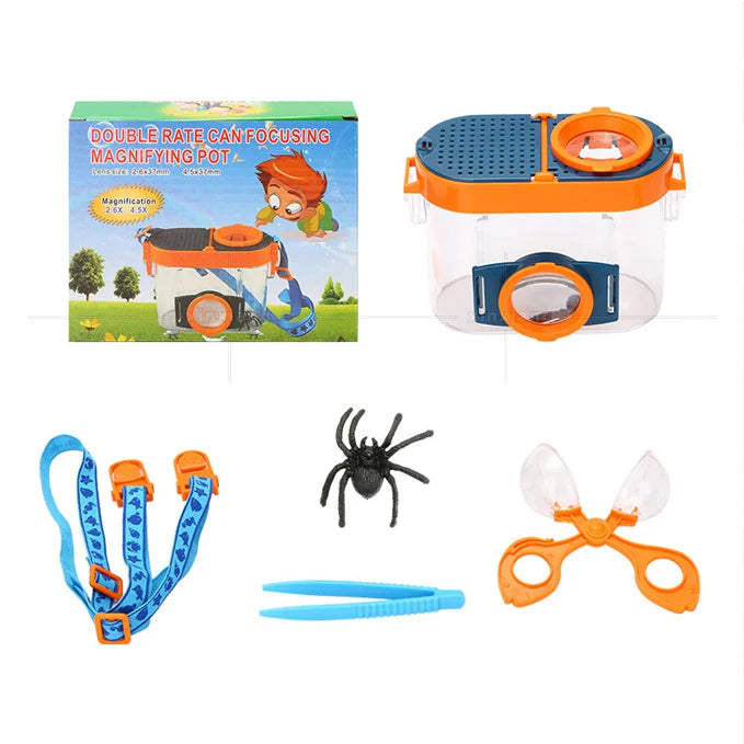 Outdoor Insect Viewer Kit – Educational Bug Catcher with Magnifier