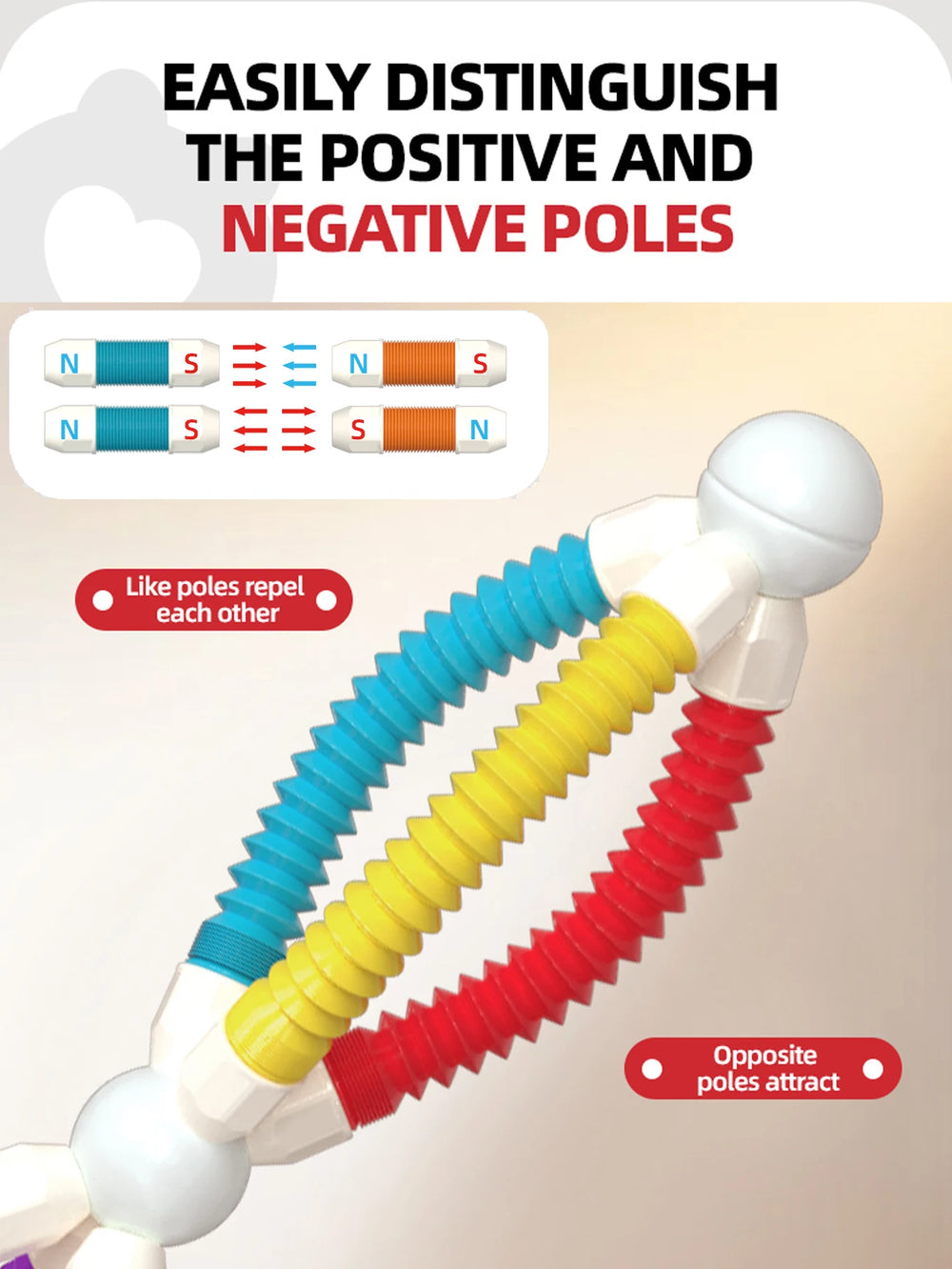 Magnetic Building Sticks Set – Creative STEM Fun for Kids