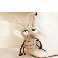 Squeaky Mosquito Plush Keychain – Funny Gift
