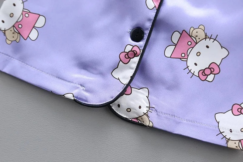 Kids Pajama Set – Soft Breathable Sleepwear for Boys & Girls – In Use | Toki Toy Box