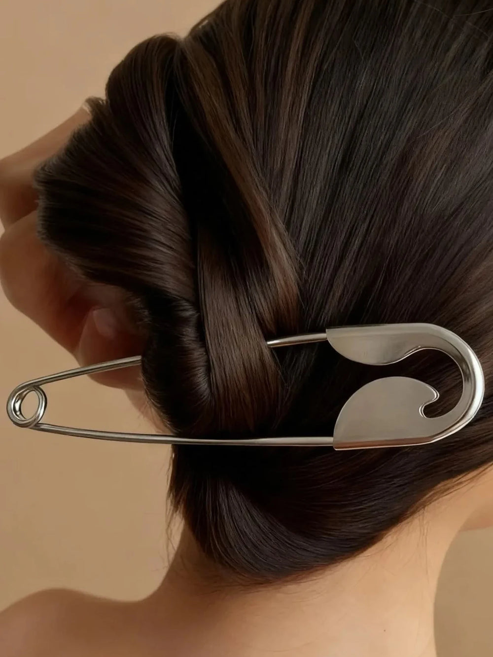 Oversized Hair Pin Clip | Elegant Bun Holder for Women
