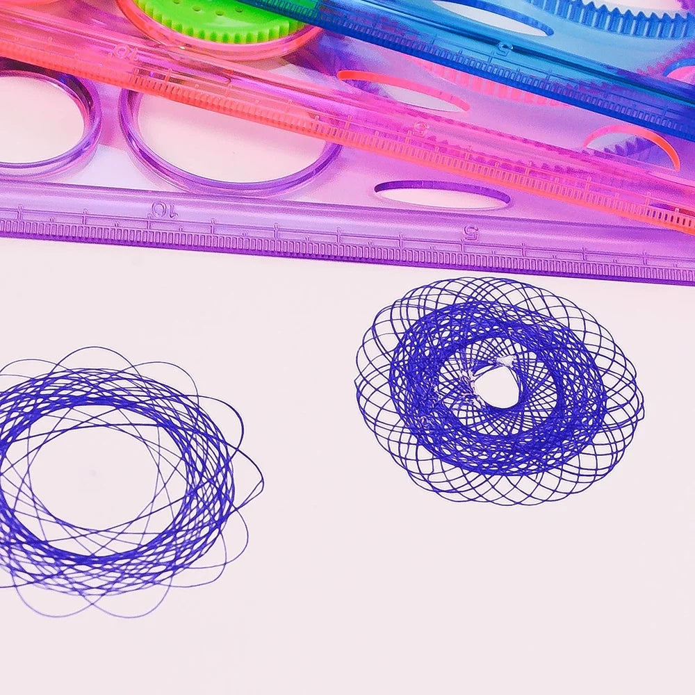 Geometry Drawing Stencil Kit for Creative Kids