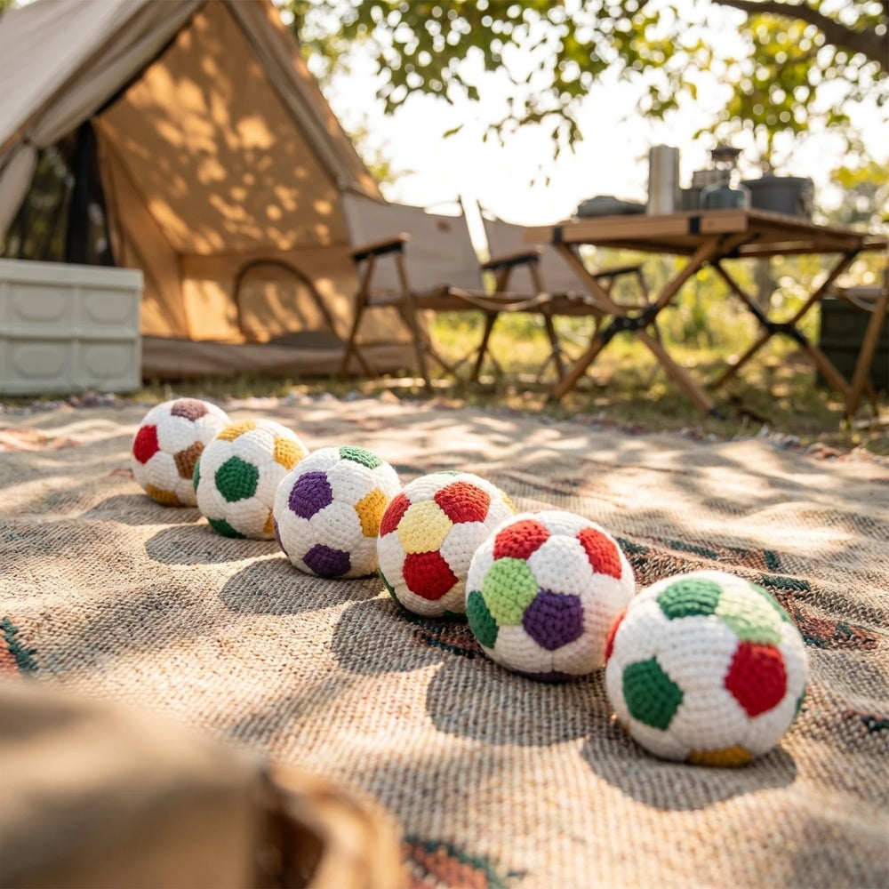 Crochet Juggling Balls Set – Soft Bean Bags for Kids - Toki Toy Box
