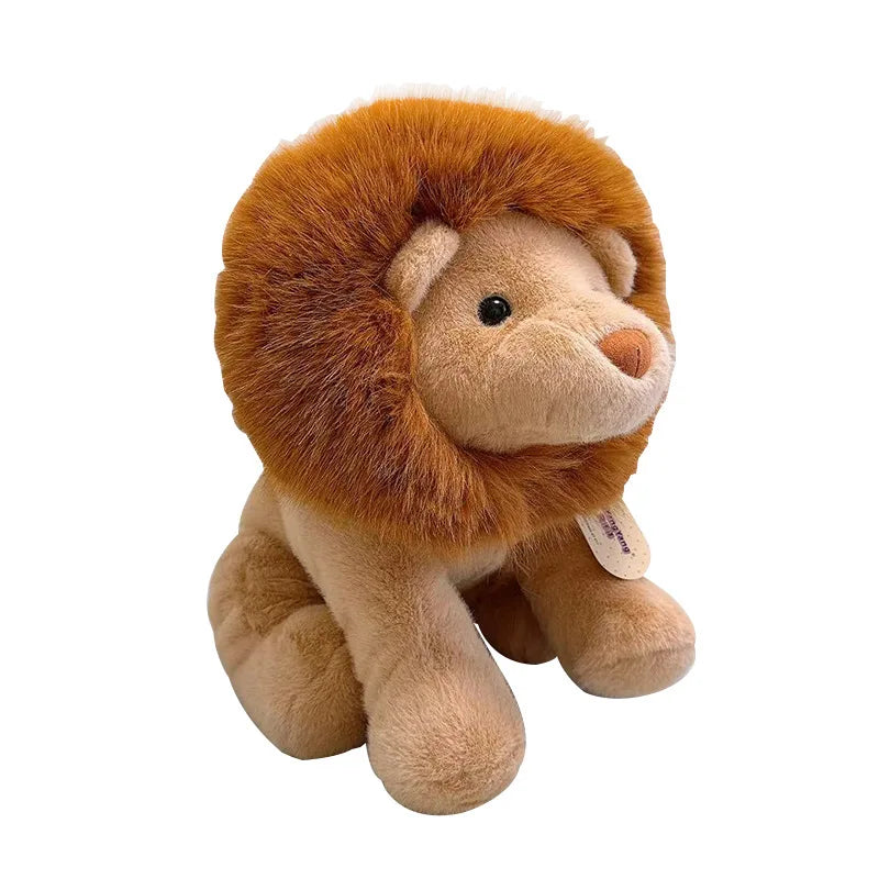 Lion Plush – Kid Hugging | Toki Toy Box