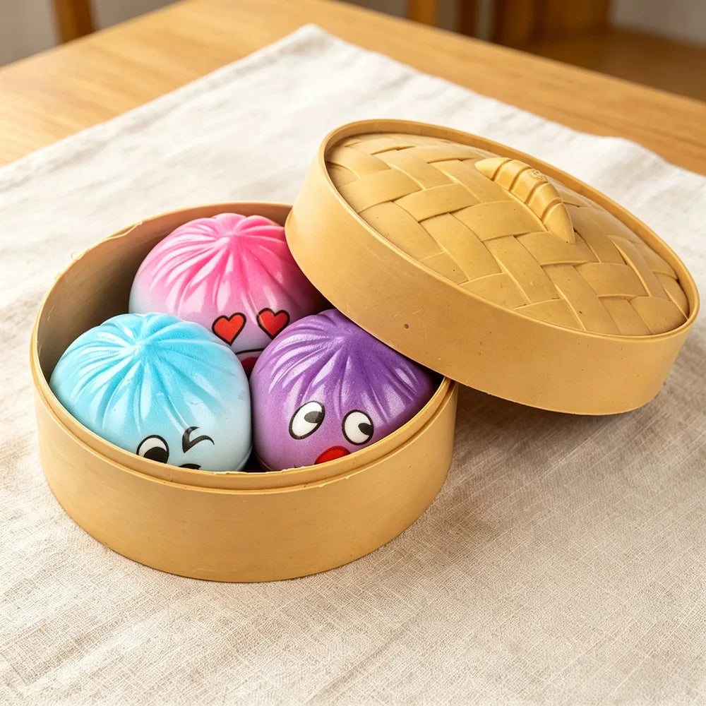 Squishy Bun – Realistic Food Design | Toki Toy Box