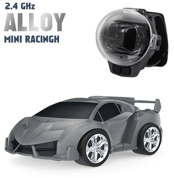 Mini RC Watch Car for Kids | USB Racing Toy - Toki Toy Box