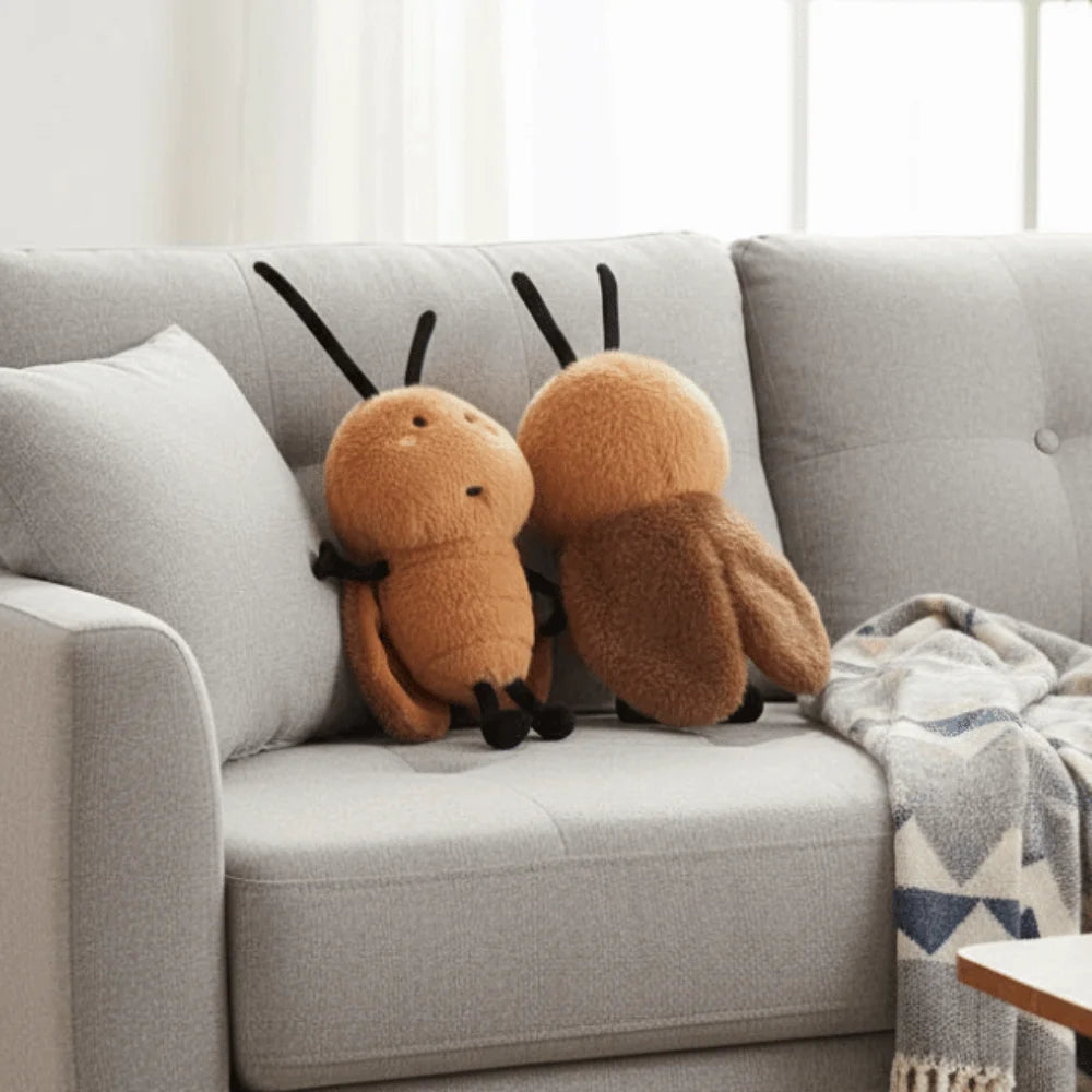 Funny Bug Plush Toy – Weird Cute Prank Gift & Decor - Toki Toy Box