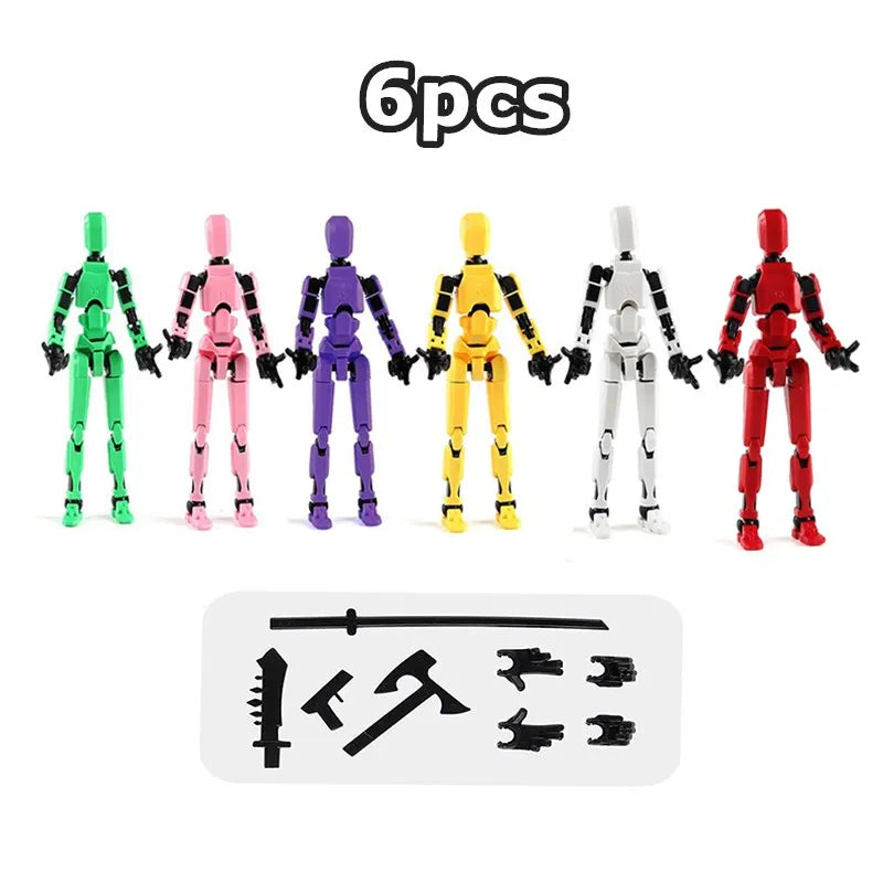 Titan Action Figure Set – Fully Posable Robot Toy