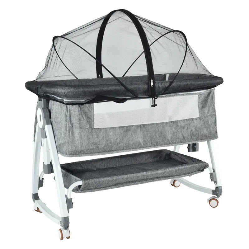 Portable Baby Crib Mosquito Net – Foldable 360° Protection