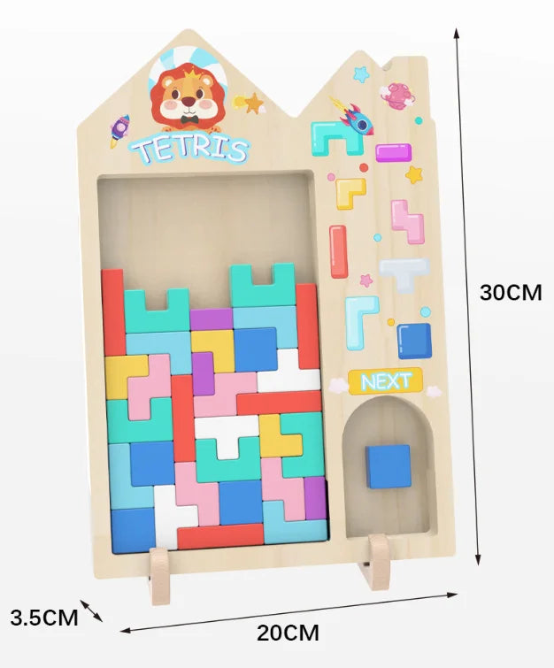 Wooden Puzzle – Smooth Edge Detail | Toki Toy Box