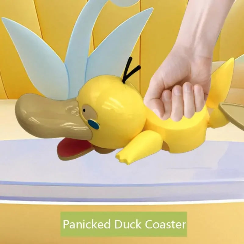 Duck Coaster – Funny Squeeze Desk Toy & Cup Holder – Detail | Toki Toy Box