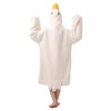 Goose Hooded Fleece Robe
