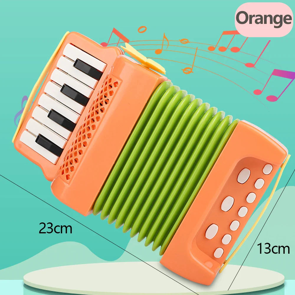 Kids Mini Accordion – Fun Beginner Music Toy – Detail | Toki Toy Box