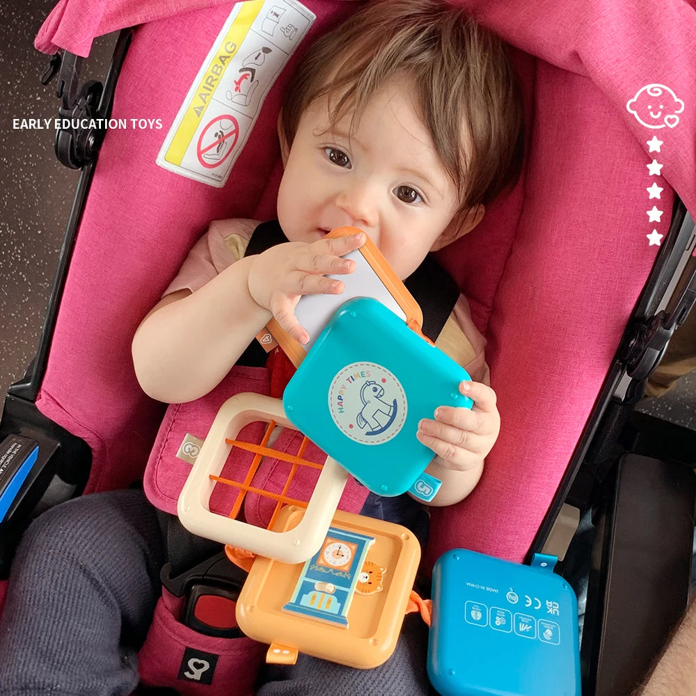 Busy Activity Cube for Toddlers Learning & Play