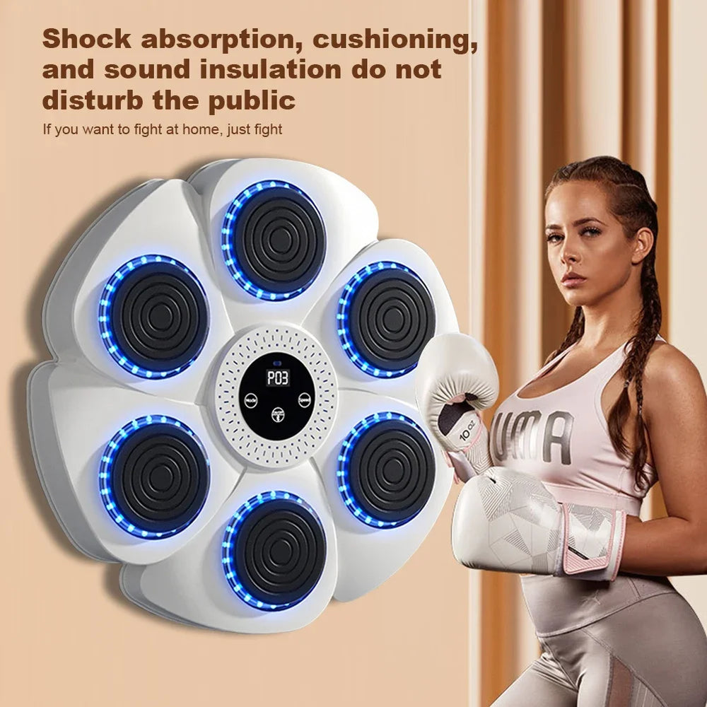 Smart Musical Boxing Machine – Portable Interactive Training Device – View 12 | Toki Toy Box