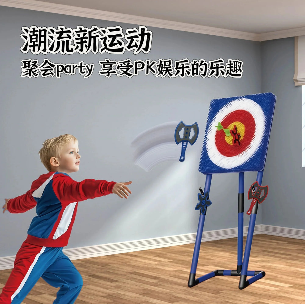 Flying Axe Dart Board Game for Kids & Families - Toki Toy Box
