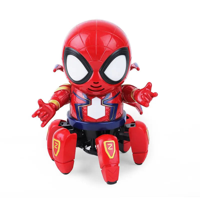 Dancing Wall-Crawler Robot Toy with Lights & Music - Toki Toy Box