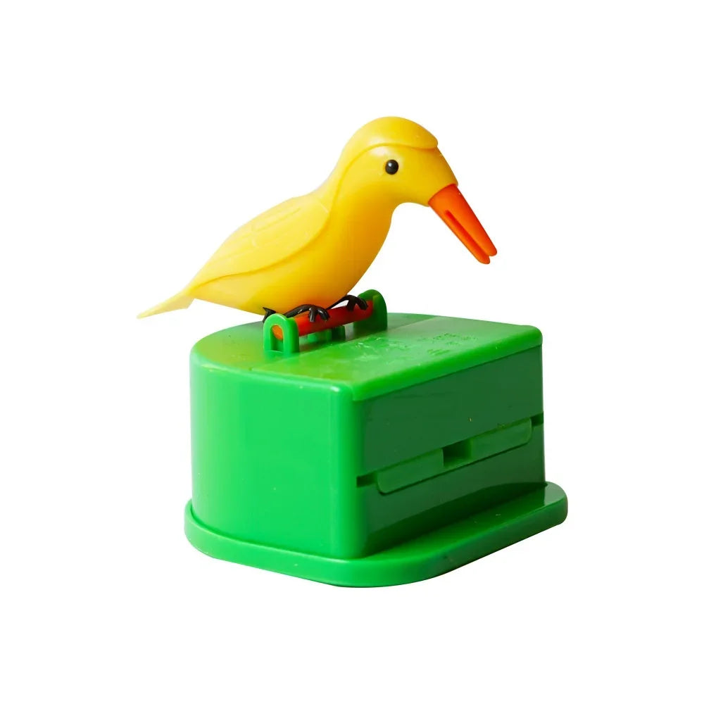 Bird Toothpick Dispenser | Fun Push Pop Design | Toki Toy Box – View 11 | Toki Toy Box