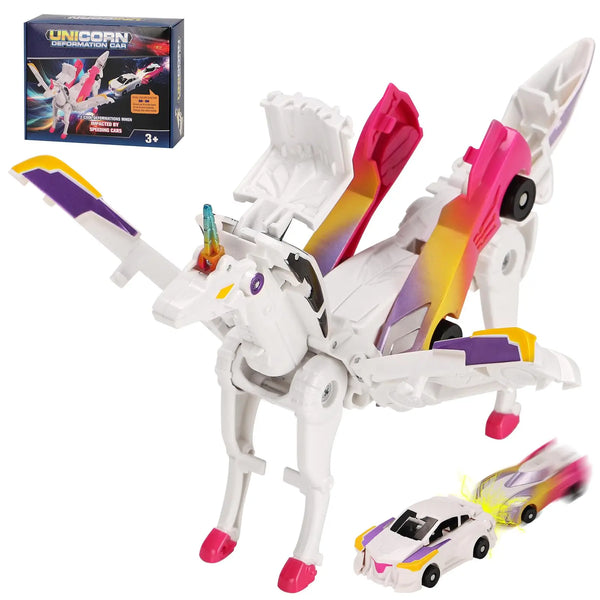 Transforming Unicorn Robot Car – Premium Action Toy | Toki Toy Box