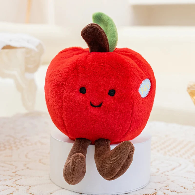 Kawaii Fruit Plush Collection – Soft Stuffed Dolls