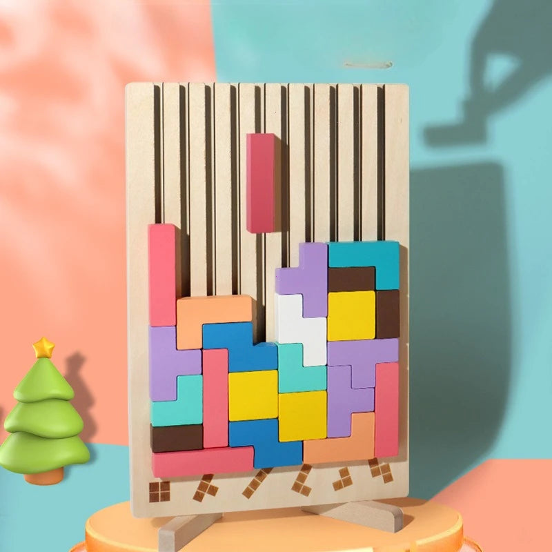 Wooden Puzzle – Complete Full Set | Toki Toy Box