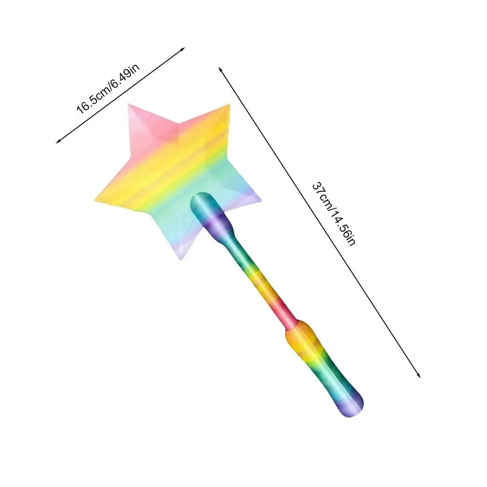 Gold magic star payment wand