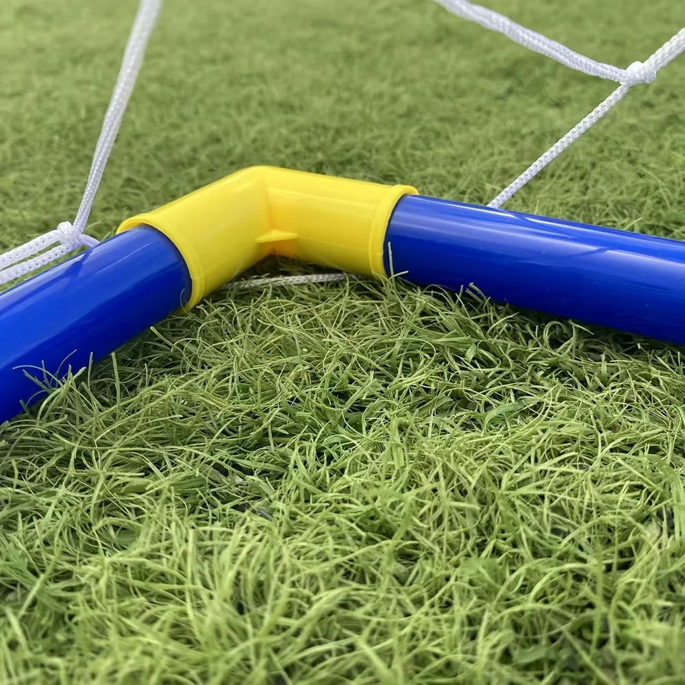 Portable Kids Soccer Goal Set with Ball – 2 Pack