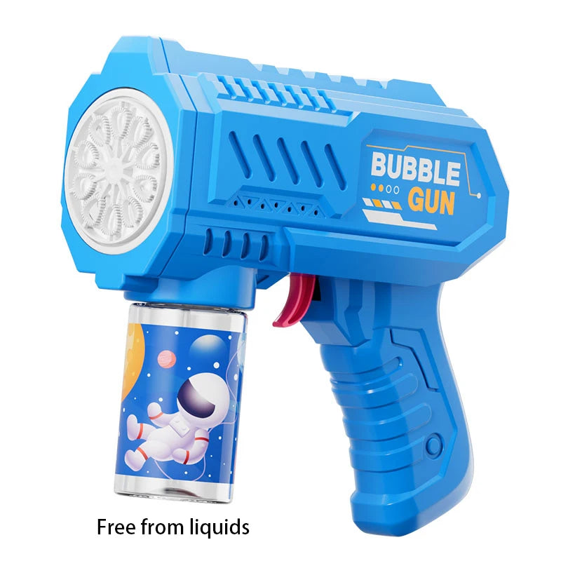 Astronaut Bubble Machine – Automatic Rocket Blaster Toy – View 18 | Toki Toy Box