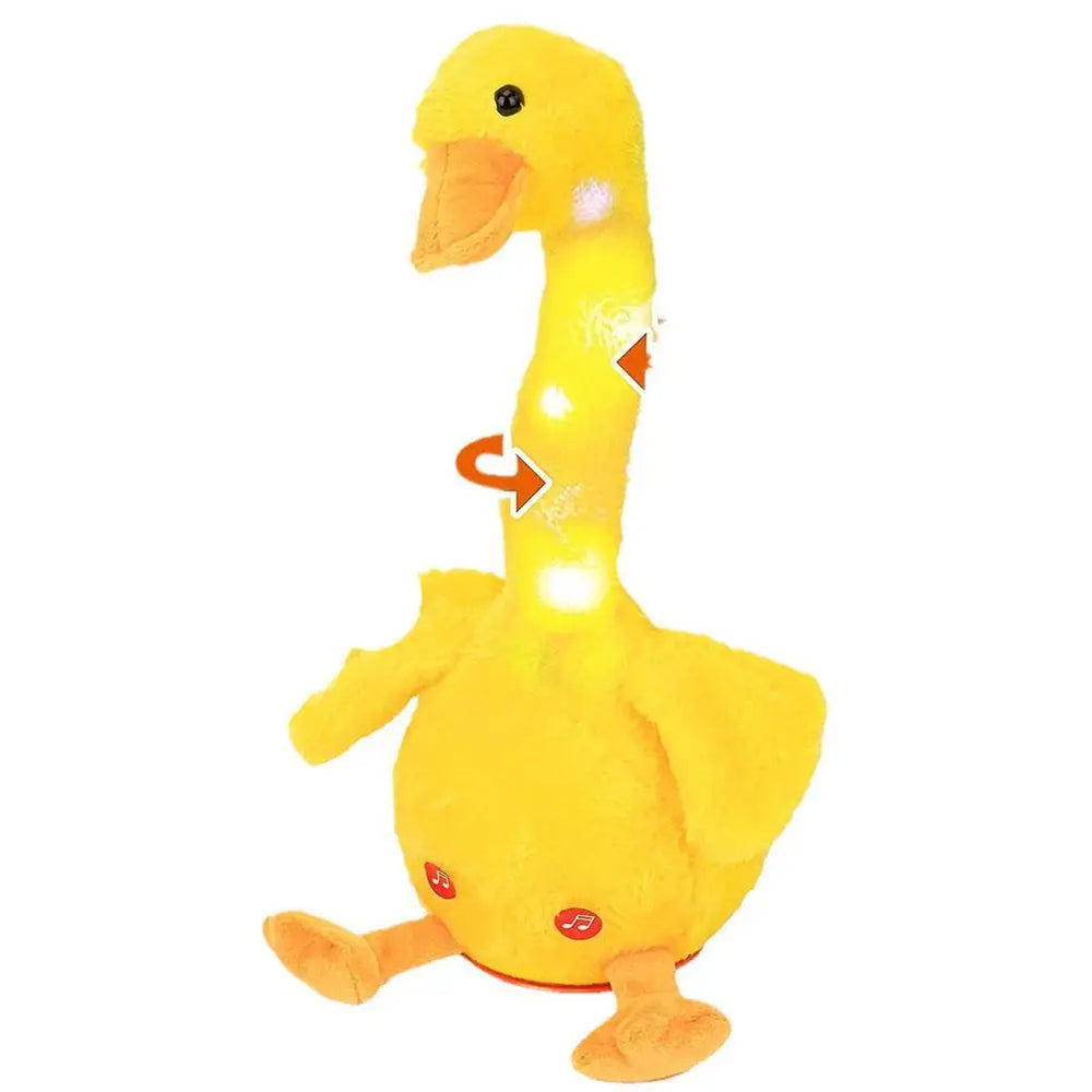Talking Dancing Duck Toy – Repeat & Sing Fun Plush - Toki Toy Box