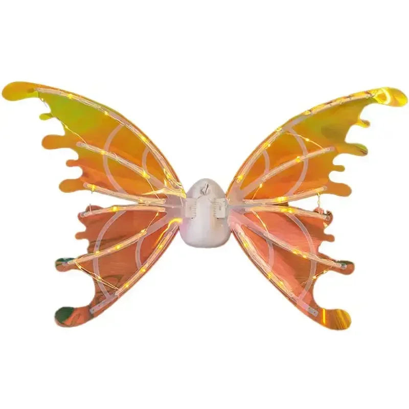 Luminous Butterfly Wings Toy for Pets – Magical Glow – Detail | Toki Toy Box