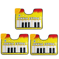Toilet Piano Mat – Funny Musical Rug