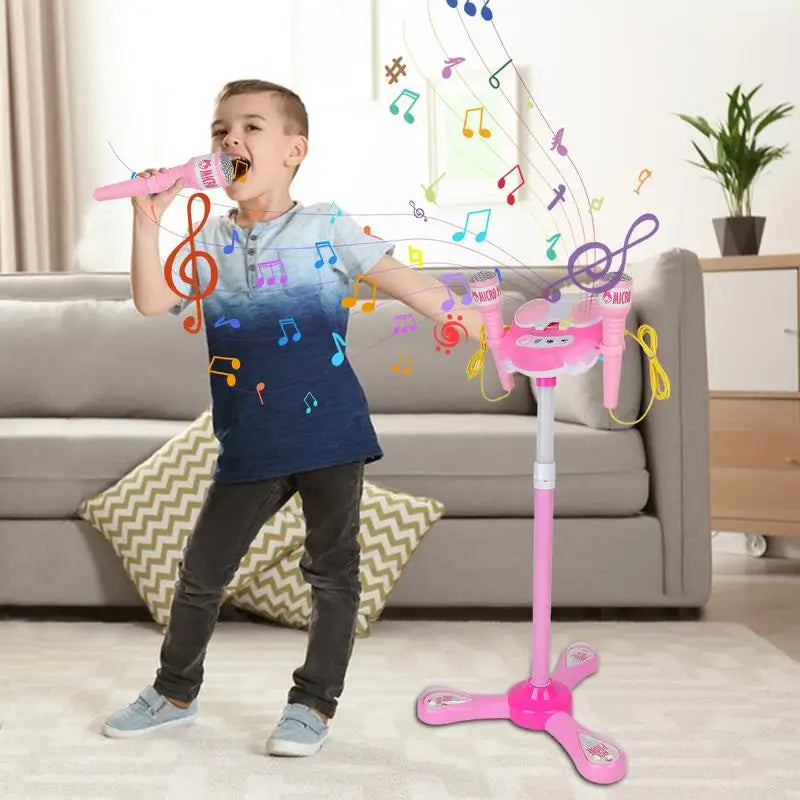 Karaoke Set – Adjustable Height Stand | Toki Toy Box