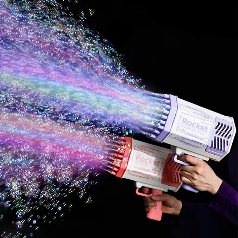 69-Hole Astronaut Bubble Blaster for Kids - Toki Toy Box