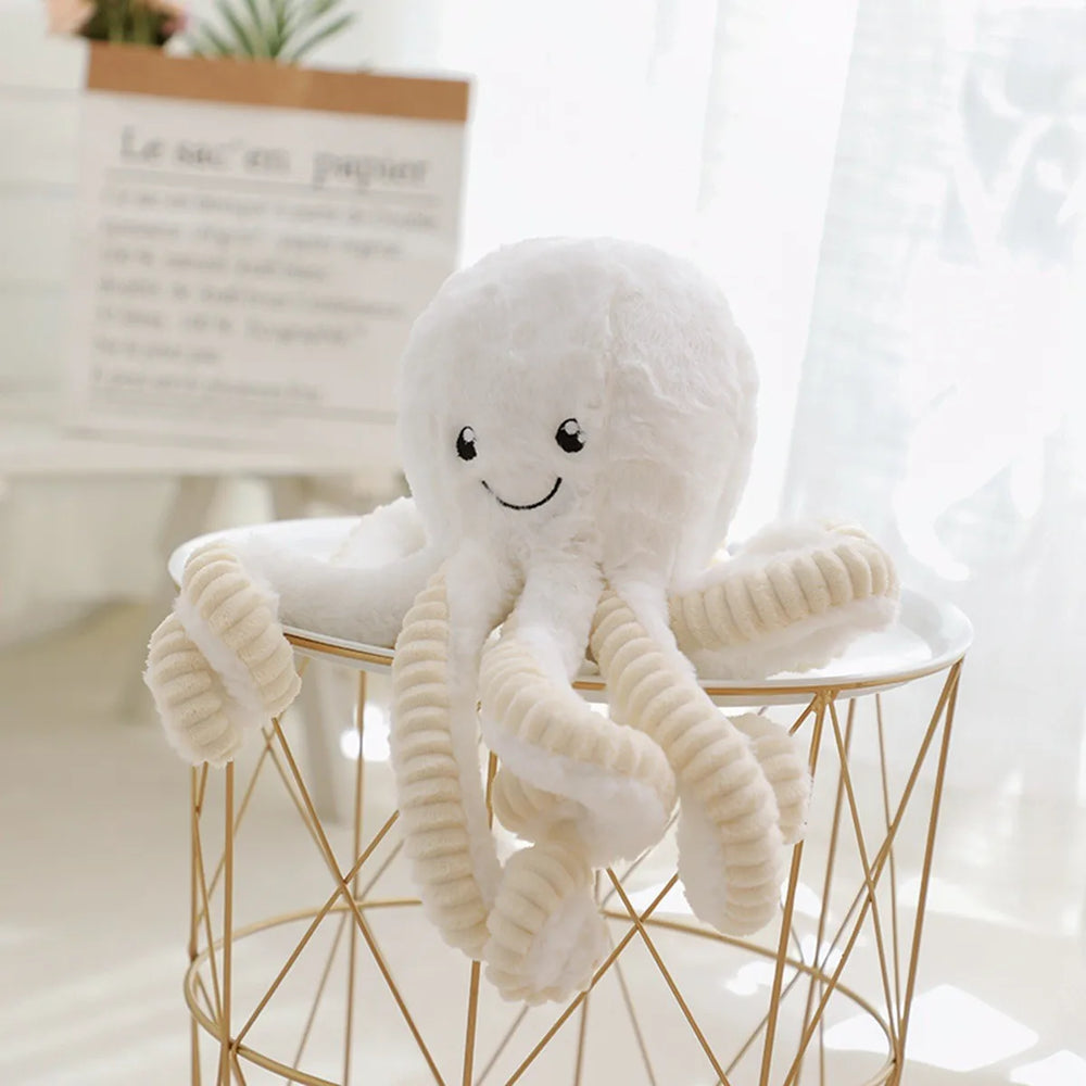 Soothing Octopus Plush Pillow – Baby Comfort Toy | Toki Toy – Size Reference | Toki Toy Box