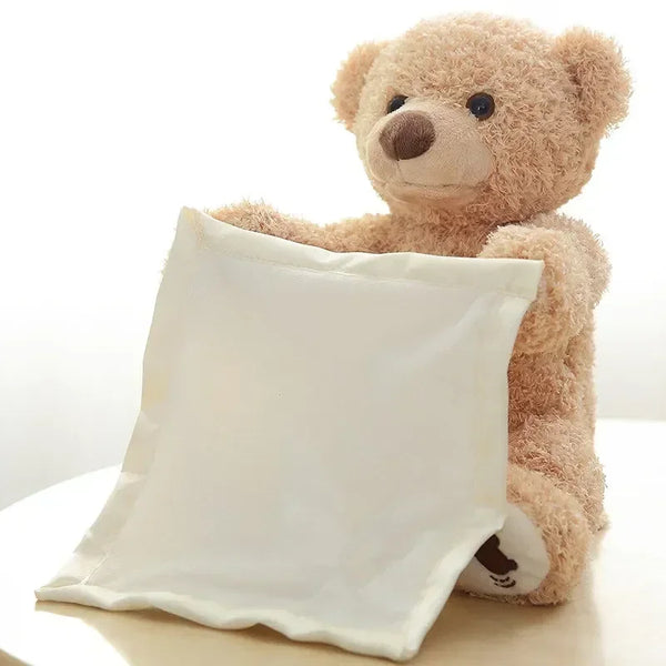 Peekaboo Teddy Bear – 33cm Interactive Singing Plush