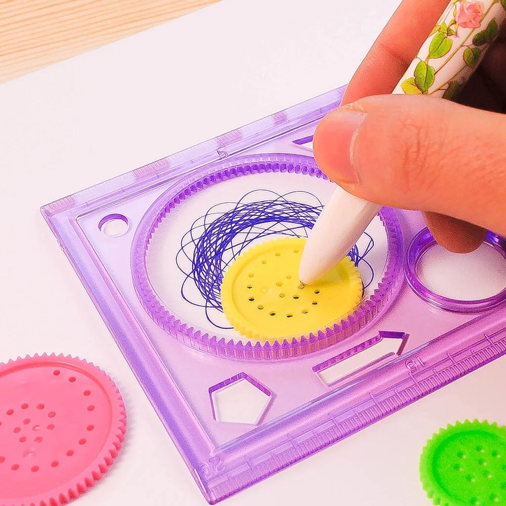 Geometry Drawing Stencil Kit for Creative Kids