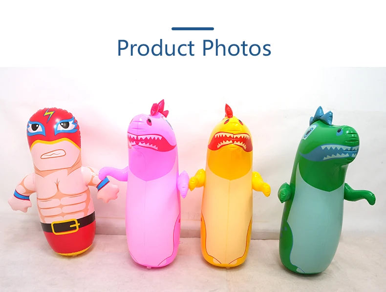 Inflatable Dinosaur Punching Bag – 90cm Bounce-Back