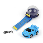 2024 Mini RC Car Watch – 2.4GHz USB Rechargeable Racing Car Toy