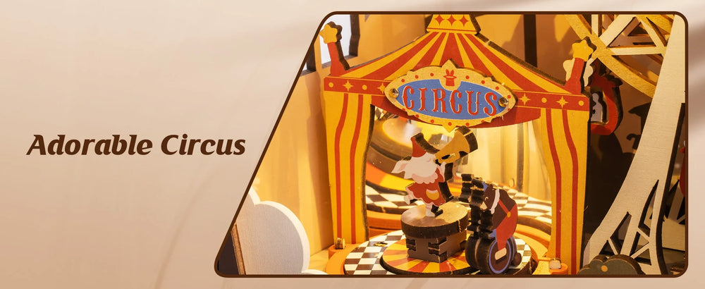 3D Wooden Music Box Puzzle – Dream Sakura Build Kit – View 19 | Toki Toy Box