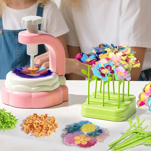 DIY Fabric Flower Bouquet Kit – Creative Craft Gift for Kids