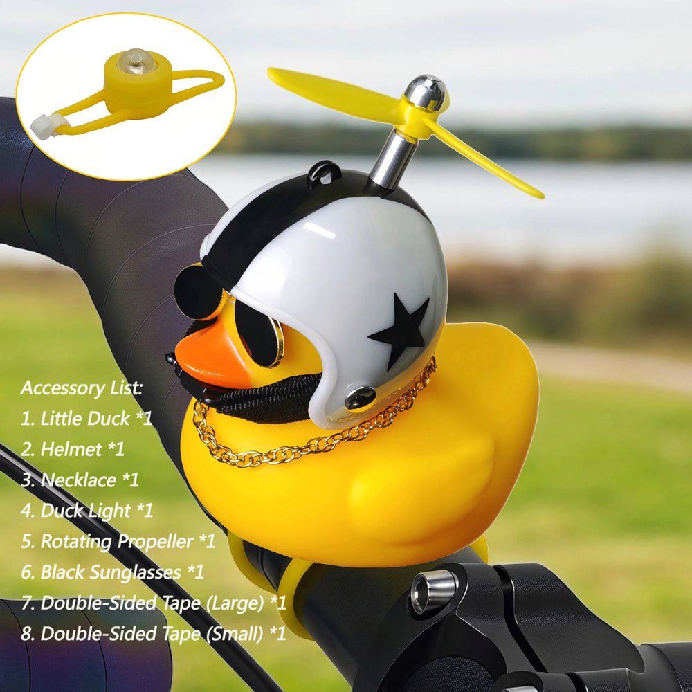 Duck Bike Bell Light – Cute Handlebar Toy for Kids – View 15 | Toki Toy Box