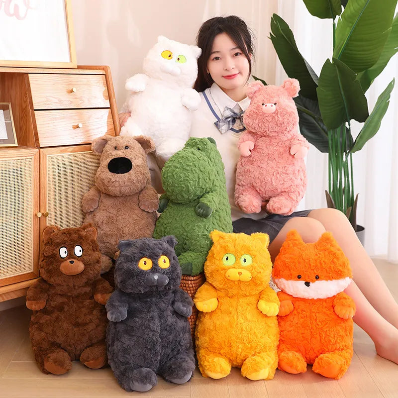 Squishy Animal Plush Pillow – Ultra Soft Cuddle Toy | Toki Toy Box – Whats Included | Toki Toy Box