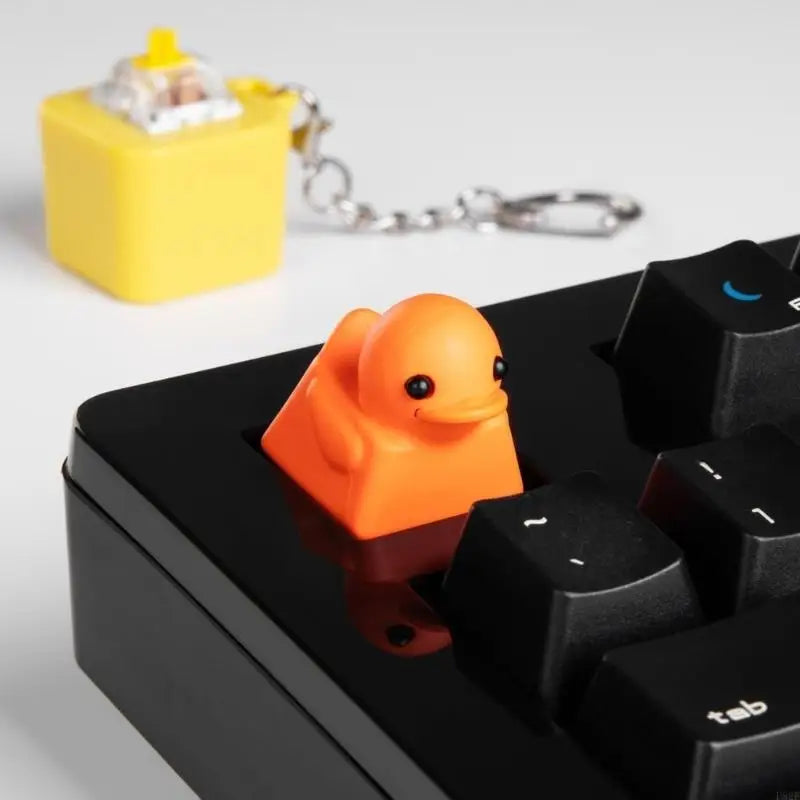 Duck Keychain – Green Glowing | Toki Toy Box