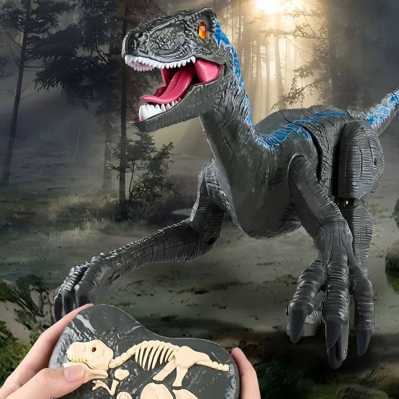 RC Walking Velociraptor – Dinosaur with Sound Effects