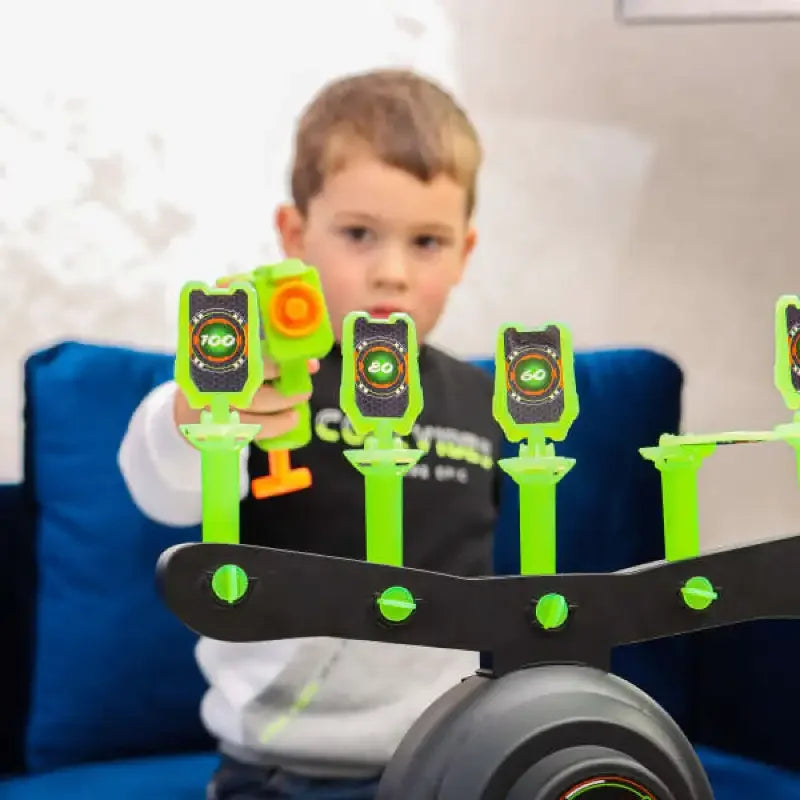 Glow Hover Target Challenge – Floating Ball Blaster Game