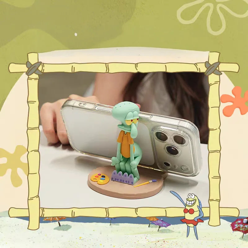 Funny Squishy Sea Neighbor Phone Stand Desk Holder - Toki Toy Box