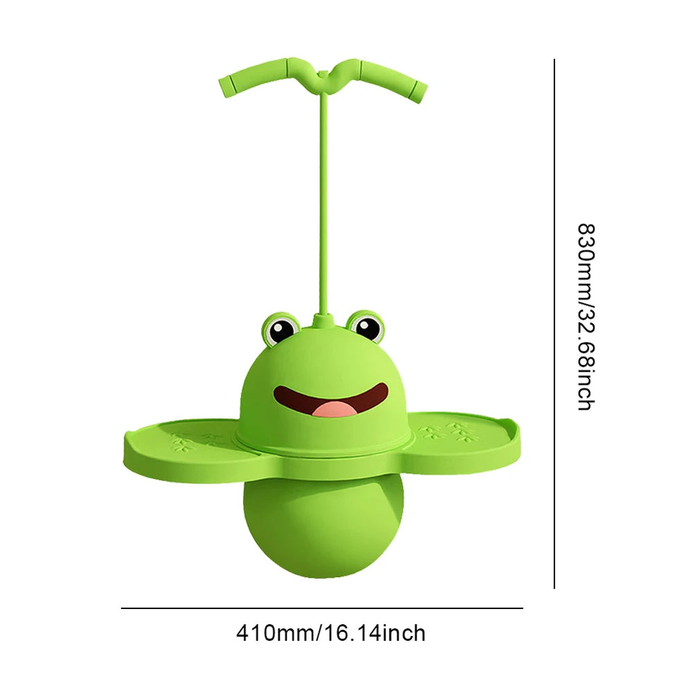 Frog Hopper Ball – Balance & Fun Jump Toy for Kids – Size Reference | Toki Toy Box