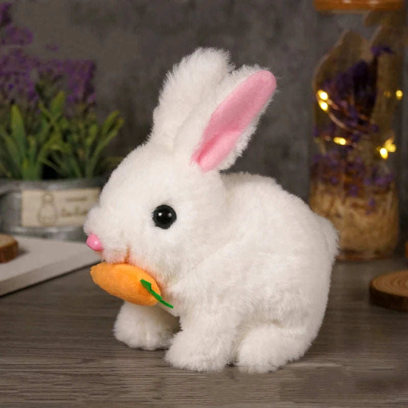 Walking Bunny Plush – Electronic Hopping Pet